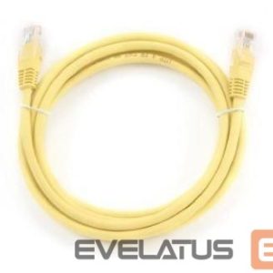 Commutator Gembird  PATCH CABLE CAT5E UTP 2M/YELLOW PP12-2M/Y 