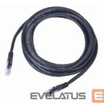 Commutator Gembird  PATCH CABLE CAT5E UTP 5M/BLACK PP12-5M/BK 