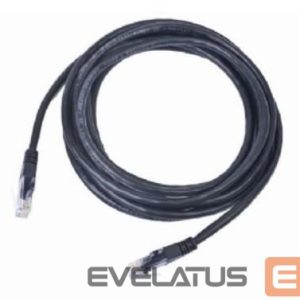Commutator Gembird  PATCH CABLE CAT5E UTP 5M/BLACK PP12-5M/BK 