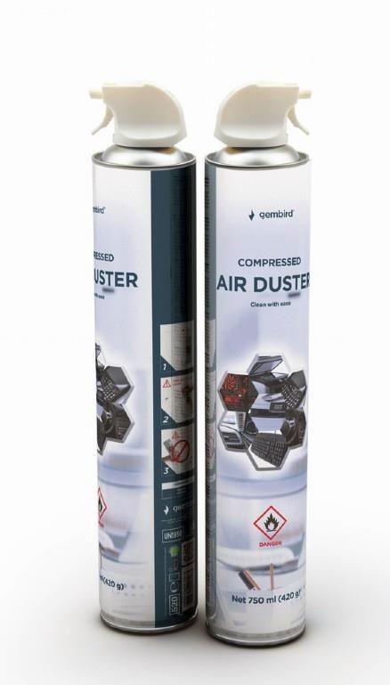 For kitchen Gembird COMPRESSED AIR DUSTER 750ML/CK-CAD-FL750-01