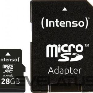 Other Computer Accessory Intenso  MEMORY MICRO SDXC 128GB C10/W/ADAPTER 3433491 