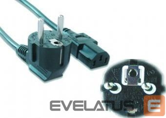 Converter Gembird CABLE POWER EU 3M/PC-186-VDE-3M