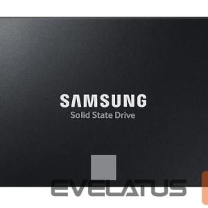 Hard drive SSD Samsung  SSD||870 EVO|1TB|SATA|SATA 3.0|MLC|Write speed 530 MBytes/sec|Read speed 560 MBytes/sec|2,5"|MTBF 1500000 hours|MZ-77E1T0B/EU 