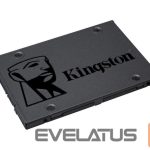 Hard drive SSD Kingston  SSD||480GB|SATA 3.0|TLC|Write speed 450 MBytes/sec|Read speed 500 MBytes/sec|2,5"|TBW 160 TB|MTBF 1000000 hours|SA400S37/480G 