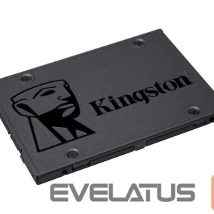Hard drive SSD Kingston  SSD||480GB|SATA 3.0|TLC|Write speed 450 MBytes/sec|Read speed 500 MBytes/sec|2,5"|TBW 160 TB|MTBF 1000000 hours|SA400S37/480G 
