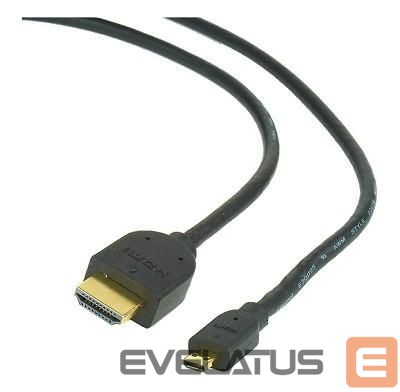 Monitor accessory Gembird CABLE HDMI-MICRO HDMI 1.8M/V.2.0 BLK CC-HDMID-6