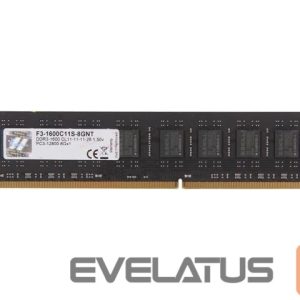 RAM DDR4 G.Skill  MEMORY DIMM 8GB PC12800 DDR3/F3-1600C11S-8GNT 