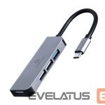 Converter Cablexpert  I/O HUB USB-C 4PORT/UHB-CM-U3P1U2P3-01 