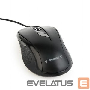 Computer mouse Gembird  MOUSE USB OPTICAL/BLACK MUS-6B-01 
