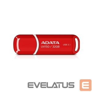 Flash drive ADATA  MEMORY DRIVE FLASH USB3.1 32GB/RED AUV150-32G-RRD 