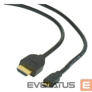 Monitor accessory Gembird  CABLE HDMI-MICRO HDMI 3M V.2.0/BLK CC-HDMID-10 