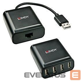 Modules and transceivers LINDY  I/O EXTENDER USB2 60M CAT.6/42679 