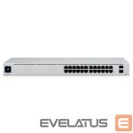Commutator UBIQUITI  Switch||USW-24-POE|Type L2|Desktop/pedestal|Rack|24x10Base-T / 100Base-TX / 1000Base-T|2xSFP|PoE+ ports 16|95 Watts|USW-24-POE 