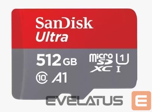 Other Computer Accessory SANDISK BY WESTERN DIGITAL MEMORY MICRO SDXC 512GB UHS-I/W/A SDSQUAC-512G-GN6MA SANDISK