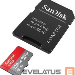 Other Computer Accessory SANDISK BY WESTERN DIGITAL  MEMORY MICRO SDXC 128GB UHS-I/W/A SDSQUAB-128G-GN6MA SANDISK 
