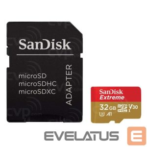 Other Computer Accessory SANDISK BY WESTERN DIGITAL  MEMORY MICRO SDHC 32GB UHS-I/W/A SDSQXAF-032G-GN6AA SANDISK 