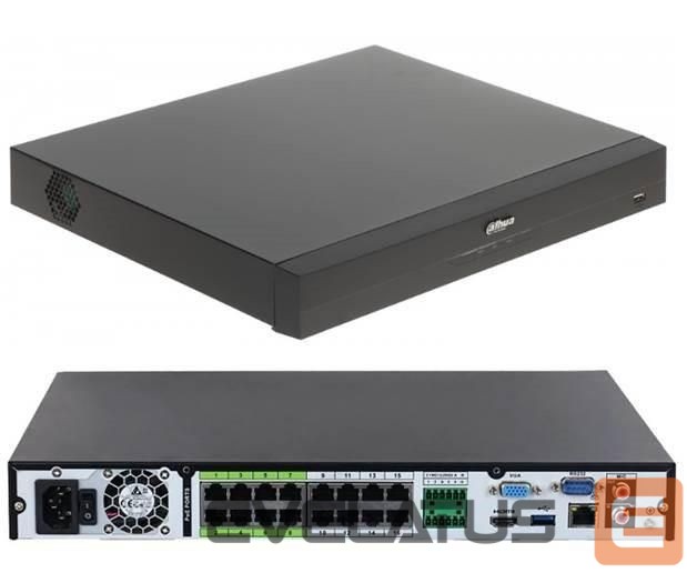 surveillance accessories DAHUA NET VIDEO RECORDER 16CH/NVR5216-16P-EI