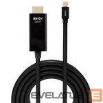 Monitor accessory LINDY  CABLE MINI DP TO HDMI 1M/36926 