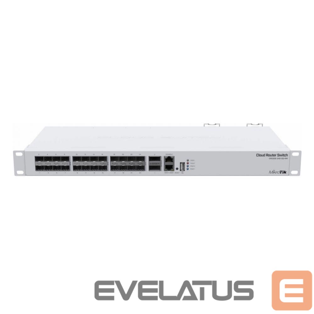 Commutator Mikrotik Switch||Rack|1x10Base-T / 100Base-TX|24xSFP+|2xQSFP+|1xRJ45|CRS326-24S+2Q+RM