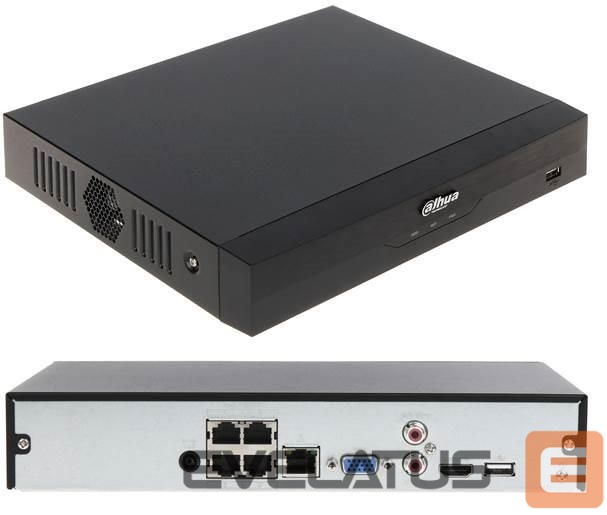 surveillance accessories DAHUA NET VIDEO RECORDER 4CH 4POE/NVR4104HS-P-EI