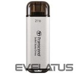 Hard drive SSD Transcend  External SSD||ESD300|2TB|USB-C|Write speed 950 MBytes/sec|Read speed 1500 MBytes/sec|TS2TESD300S 
