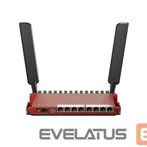 Routers Mikrotik  Wireless Router||Wireless Router|Wi-Fi 6|IEEE 802.11ax|USB 3.0|8x10/100/1000M|1xSPF|Number of antennas 2|L009UIGS-2HAXD-IN 