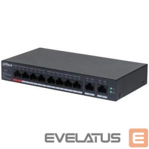 Commutator DAHUA  Switch||CS4010-8GT-110|Type L2|Desktop/pedestal|8x10Base-T / 100Base-TX / 1000Base-T|PoE ports 8|DH-CS4010-8GT-110 