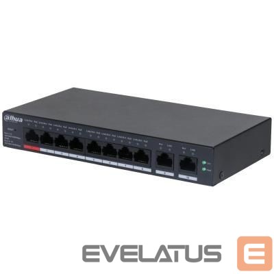 Commutator DAHUA Switch||CS4010-8GT-110|Type L2|Desktop/pedestal|8x10Base-T / 100Base-TX / 1000Base-T|PoE ports 8|DH-CS4010-8GT-110
