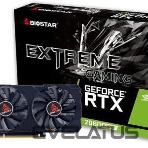 Graphic card / Video cards BIOSTAR  Graphics Card||NVIDIA GeForce RTX 2060 SUPER|8 GB|GDDR6|256 bit|PCIE 3.0 16x|GPU 1470 MHz|Dual Slot Fansink|1xDVI-D|1xHDMI|1xDisplayPort|VN2066RF82 