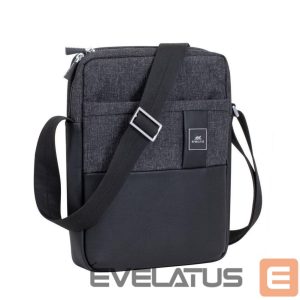 Book case RIVACASE  TABLET CASE CROSSBODY 11"/8811 BLACK MELANGE 