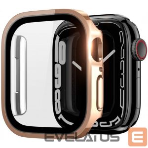 Screen protection Dux Ducis  Hamo Apple Watch Series 7/8/9 Case (PC) 45MM Rose Gold