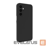 Back panel cover Evelatus Samsung Galaxy A16 5G Premium Magnetic Soft Touch Silicone Case Black