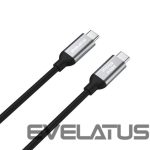 Cable Evelatus  Flex Cable Pro USB 2.0 Type C to Type C 2M 240W 5A Black