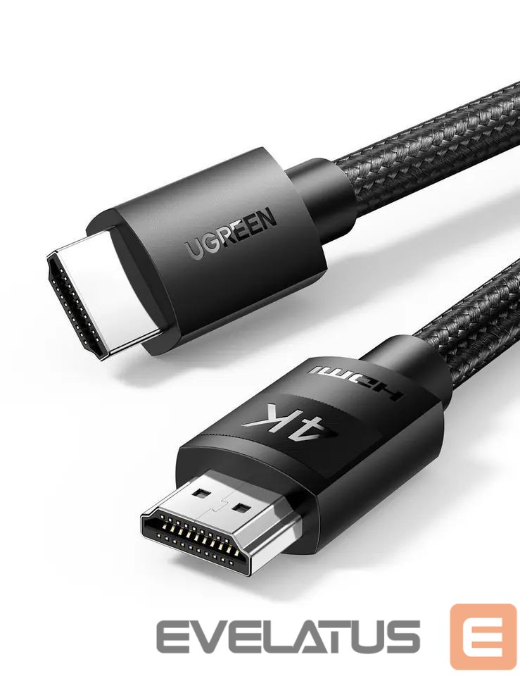 Cable Ugreen 4K HDMI Cable Male to Male Braided 5m Black