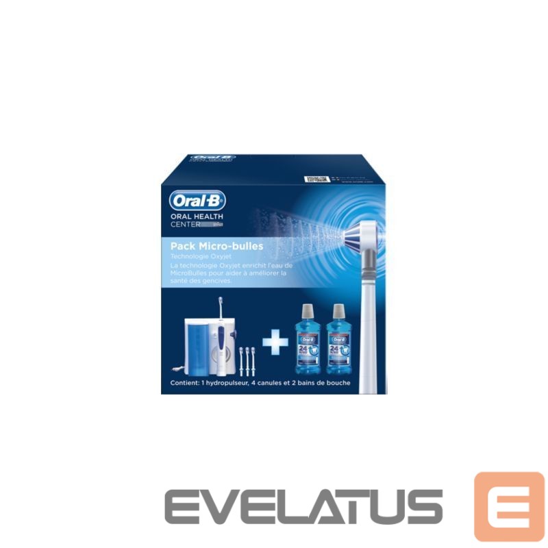 Accessories for manicure and pedicure Oral-B Dental Irrigator | OxyJet MD20 | 600 ml | Number of heads 2 | White