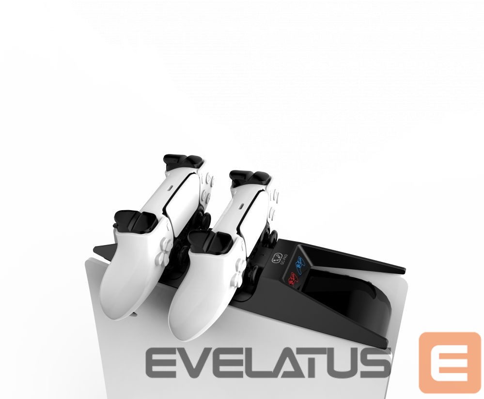 Controller iLike P-5 Dual & Fast Controller Charging Station for Sony PlayStation 5 PS5 Black