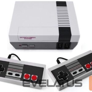 Gaming console GameBox  R6  8-Bit Retro TV AV RCA Analog Game Console with Dual Controllers with 620 Built-In Games 