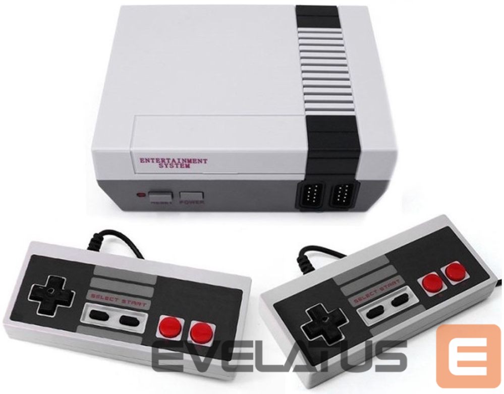 Gaming console GameBox R6 8-Bit Retro TV AV RCA Analog Game Console with Dual Controllers with 620 Built-In Games