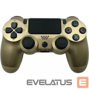 Controller GameBox  P4 Wireless Vibration Bluetooth Controller for Play Station 4 / PC / TV / TV Box Gold
