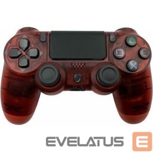 Controller GameBox  P4 Wireless Vibration Bluetooth Controller for Play Station 4 / PC / TV / TV Box Transparent