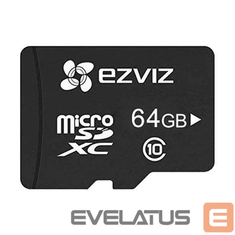 Memory cards EZVIZ Smart MicroSD 64GB Black