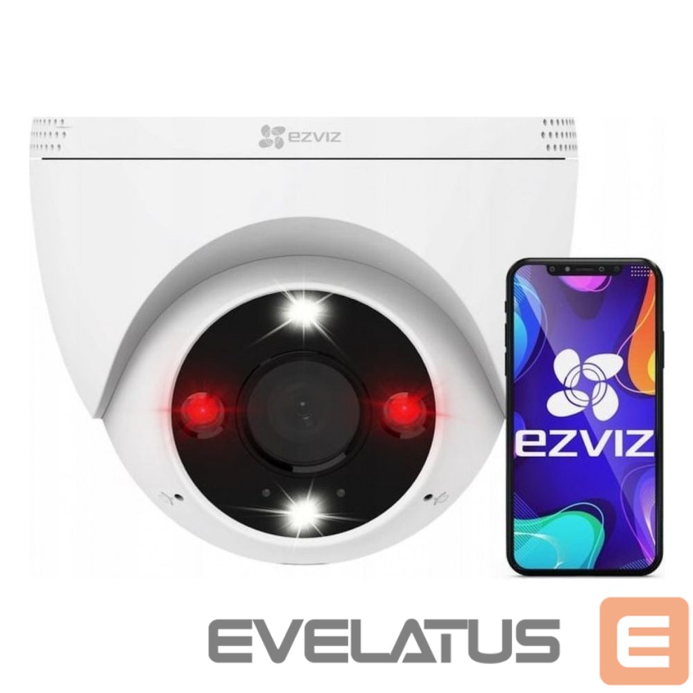 IP-kamera EZVIZ Ezviz H4 CS-H4 3MP 2K Outdoor IP67 Smart Home security camera MicroSD / Night vision White