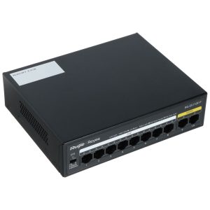 Consumer electronics Ruijie  Komutators Ruijie RG-ES110F-P 8-Port 10/100Mbps PoE+  110W 2-Port 10/100Mbps Unmanaged 