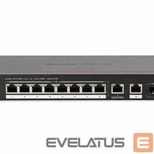Consumer electronics Ruijie  Komutators RG-ES210GS-P 10-Port Gigabit PoE+ 120W  Smart Cloud Managed 