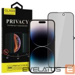 Protective glass iLike Apple IPHONE 14 PRO MAX Privacy Glass Black