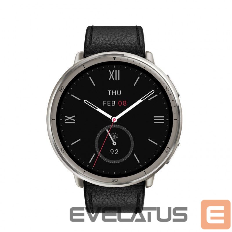 Smart watches Amazfit SMARTWATCH AMAZFIT ACTIVE 2/A2433 BLK LEAT W2433EU1N Black Leather