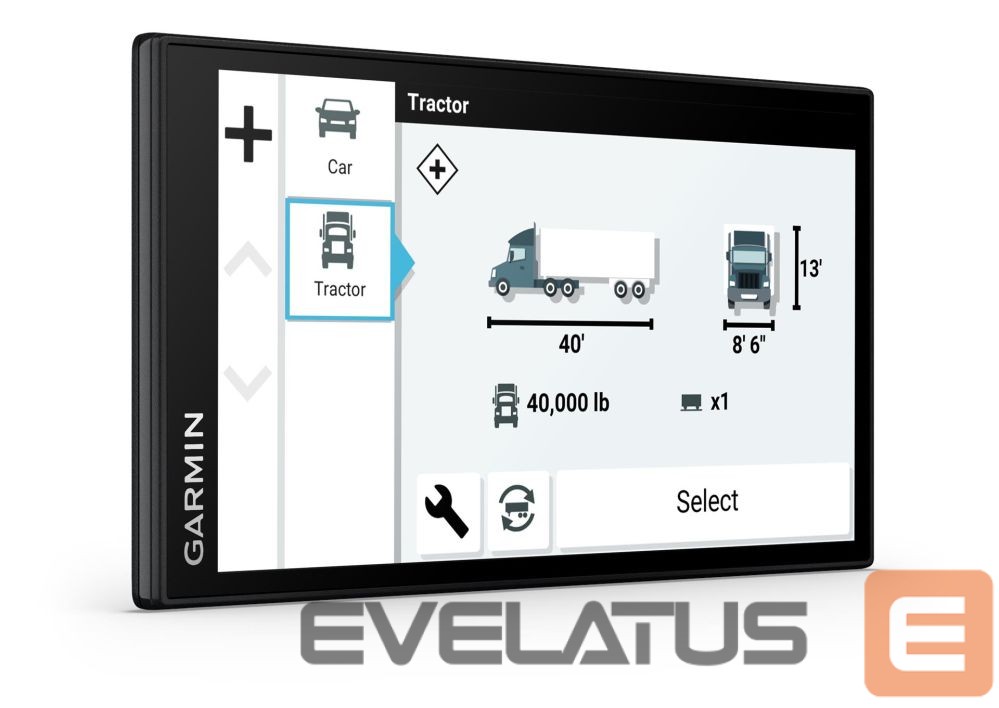 Car navigation Garmin Dezl LGV 610 GPS Navigation