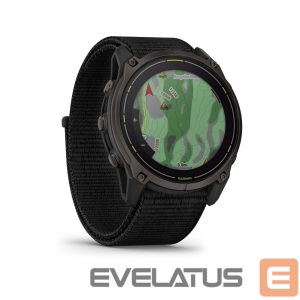 Smart watches Garmin  Enduro 3 – 51 mm, Solar, Sapphire Carbon Gray DLC Titanium with Black UltraFit Nylon Strap Black