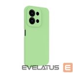 Back panel cover Evelatus Xiaomi Redmi 15C 4G/5G Premium Magnetic Soft Touch Silicone Case Mint Green