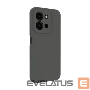 Back panel cover Evelatus Xiaomi Redmi 15C 4G/5G Premium Magnetic Soft Touch Silicone Case Dark Grey